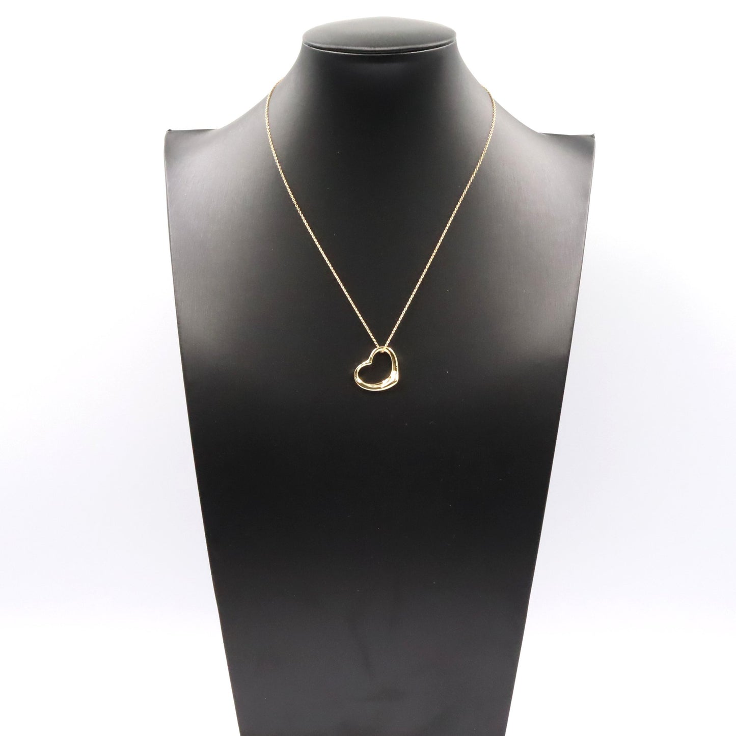 オープンハートネックレス MD ネックレス K18YG イエローゴールド ティファニー アクセサリー TIFFANY & Co.