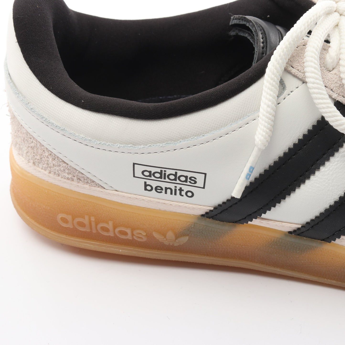 adidas × Bad Bunny Gazelle Indoor スニーカー レザー ファブリック ホワイト ブラック アディダス シューズ adidas