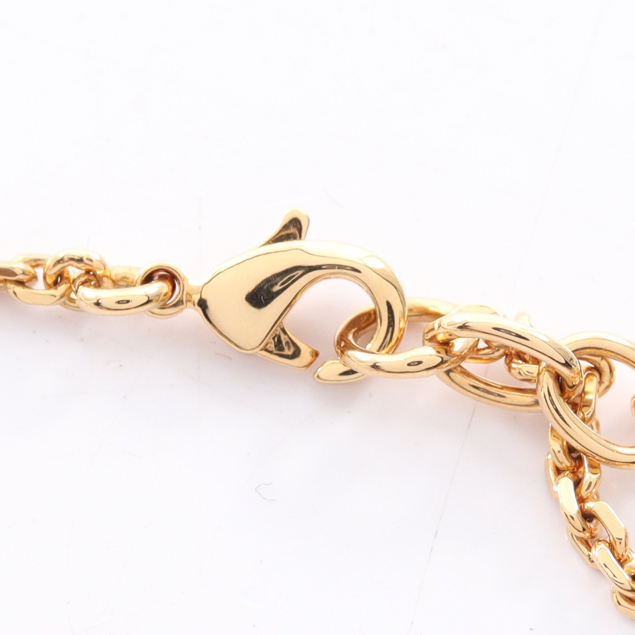 Dior Night Code ネックレス GP ラインストーン ゴールド ブラック