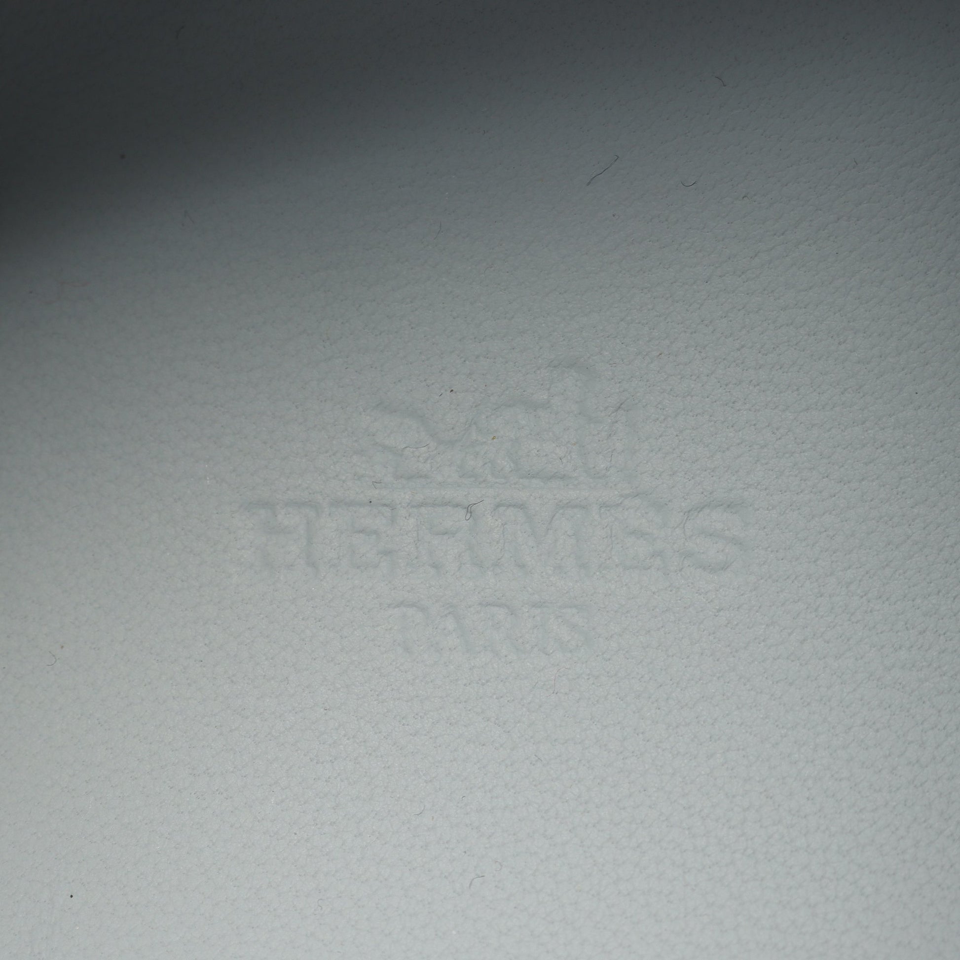 バウンシング スニーカー レザー スエード ブルーグレー エルメス シューズ HERMES