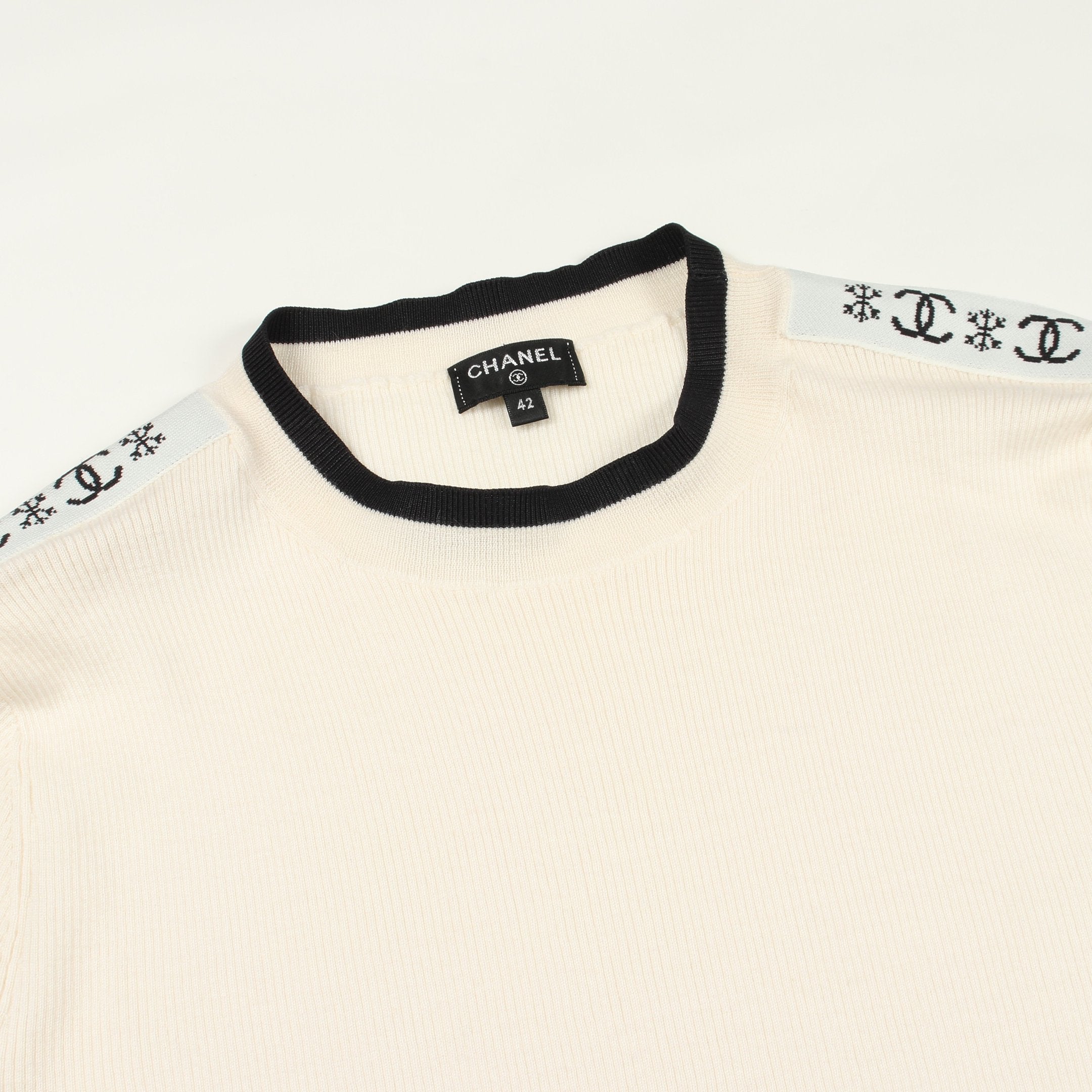 キララ様ご専用 シャネル カシミヤ ココマーク ニット ポロシャツ E1302 中古・古着通販】CHANEL (シャネル) ココマークカシミヤニット