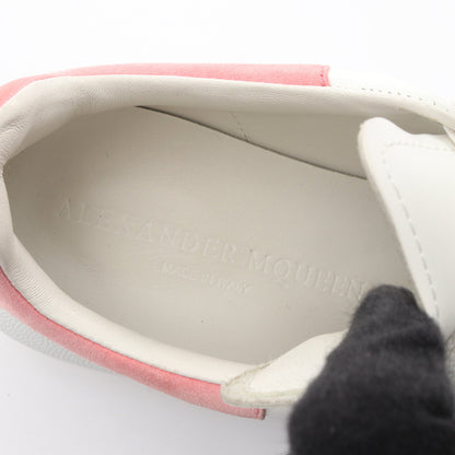 スニーカー レザー ホワイト ピンク アレキサンダーマックイーン シューズ ALEXANDER MCQUEEN