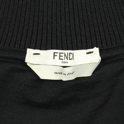 FFロゴ トラックジャケット コットン ブラック ベージュ フェンディ アウター FENDI