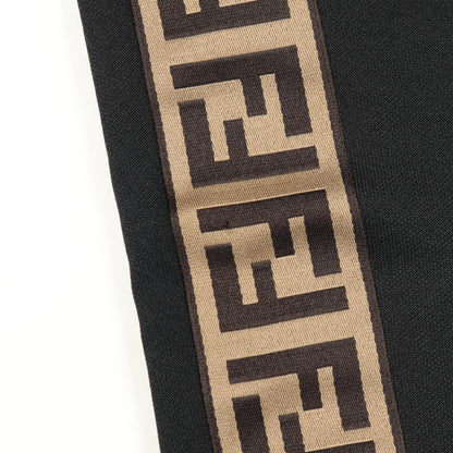 FFロゴ スウェットパンツ コットン ブラック ベージュ フェンディ ボトムス FENDI