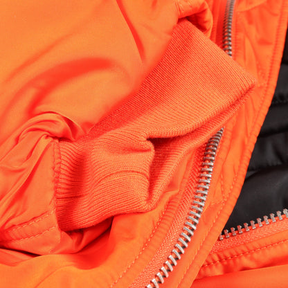 Re-Nylon MA-1 コート ナイロン オレンジレッド プラダ アウター PRADA