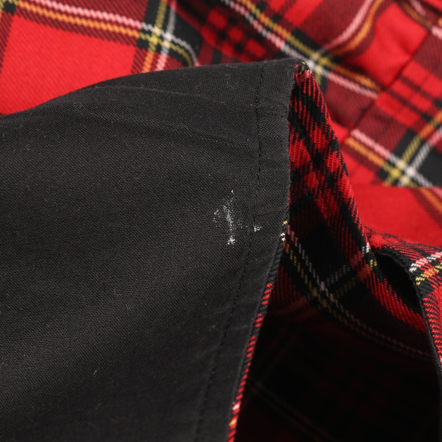 オールインワン ノースリーブ タータンチェック ウール レッド トリココムデギャルソン ワンピース tricot COMME des GARCONS
