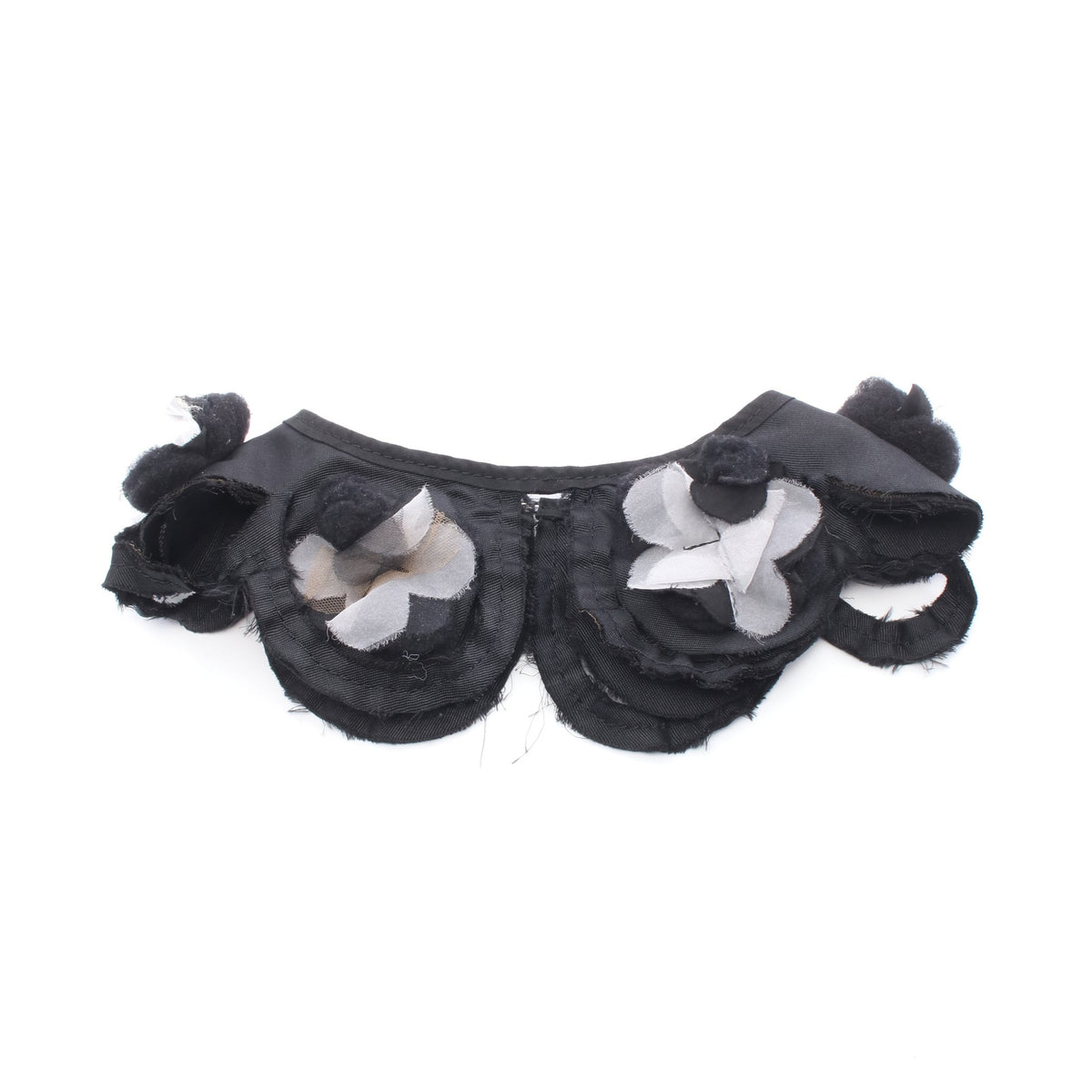 付け襟 小物 フラワー ブラック トリココムデギャルソン 財布・小物 tricot COMME des GARCONS