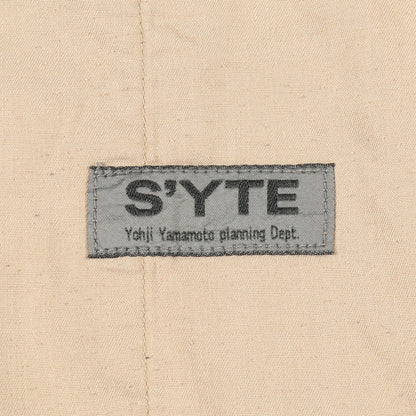サルエルパンツ コットン ベージュ サイト ボトムス s'yte