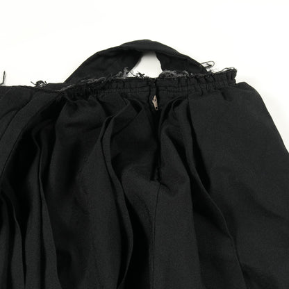 ジャンパースカート ブラック ダメージ加工 コムデギャルソンコムデギャルソン ワンピース Comme des Garcons Comme des Garcons