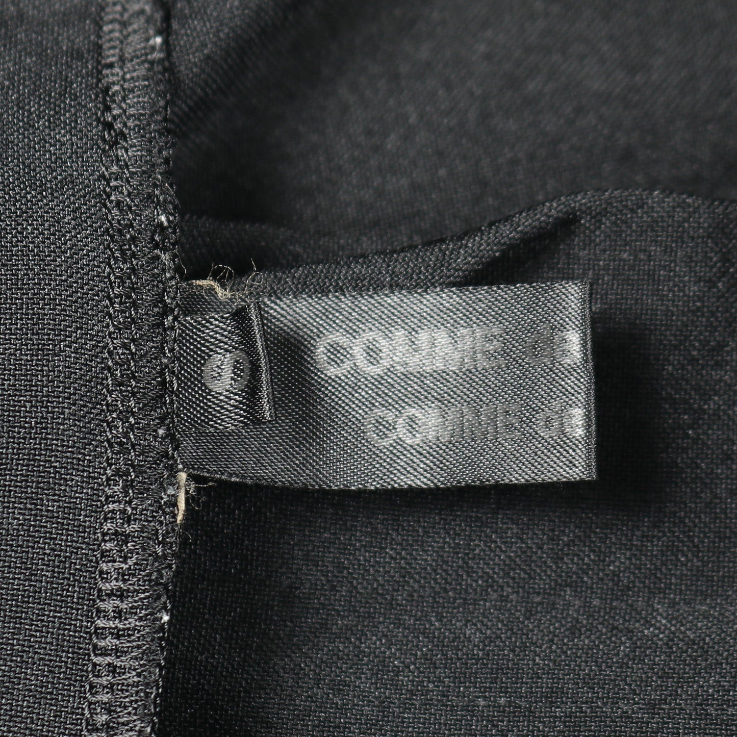 ジャンパースカート ブラック ダメージ加工 コムデギャルソンコムデギャルソン ワンピース Comme des Garcons Comme des Garcons