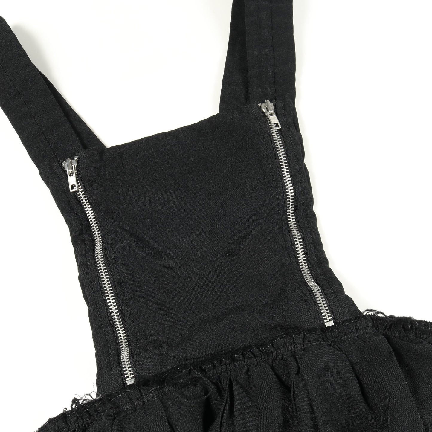 ジャンパースカート ブラック ダメージ加工 コムデギャルソンコムデギャルソン ワンピース Comme des Garcons Comme des Garcons