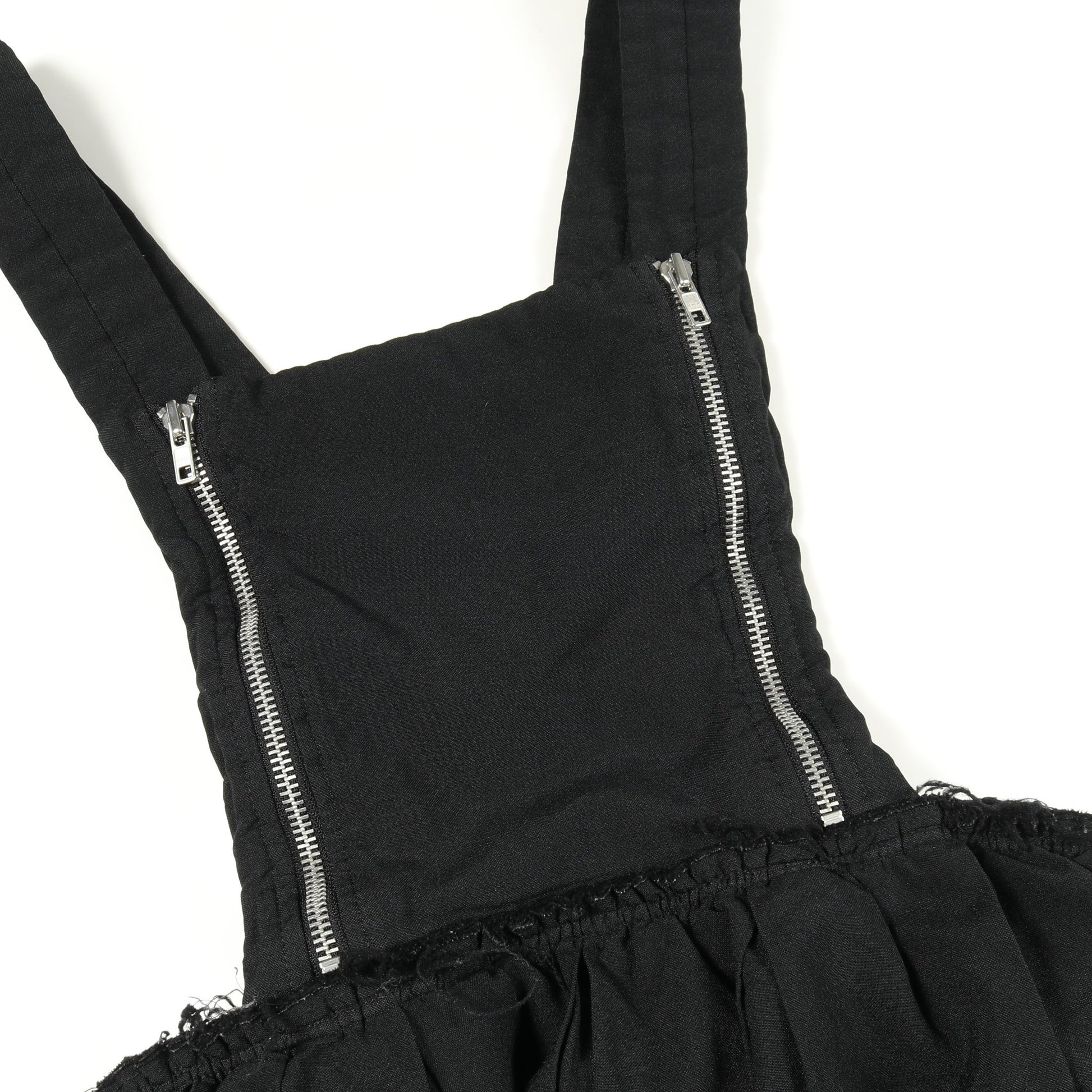 ジャンパースカート ブラック ダメージ加工 コムデギャルソンコムデギャルソン ワンピース Comme des Garcons Comme des Garcons