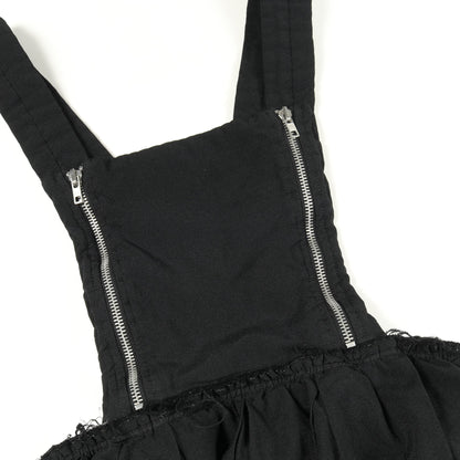 ジャンパースカート ブラック ダメージ加工 コムデギャルソンコムデギャルソン ワンピース Comme des Garcons Comme des Garcons