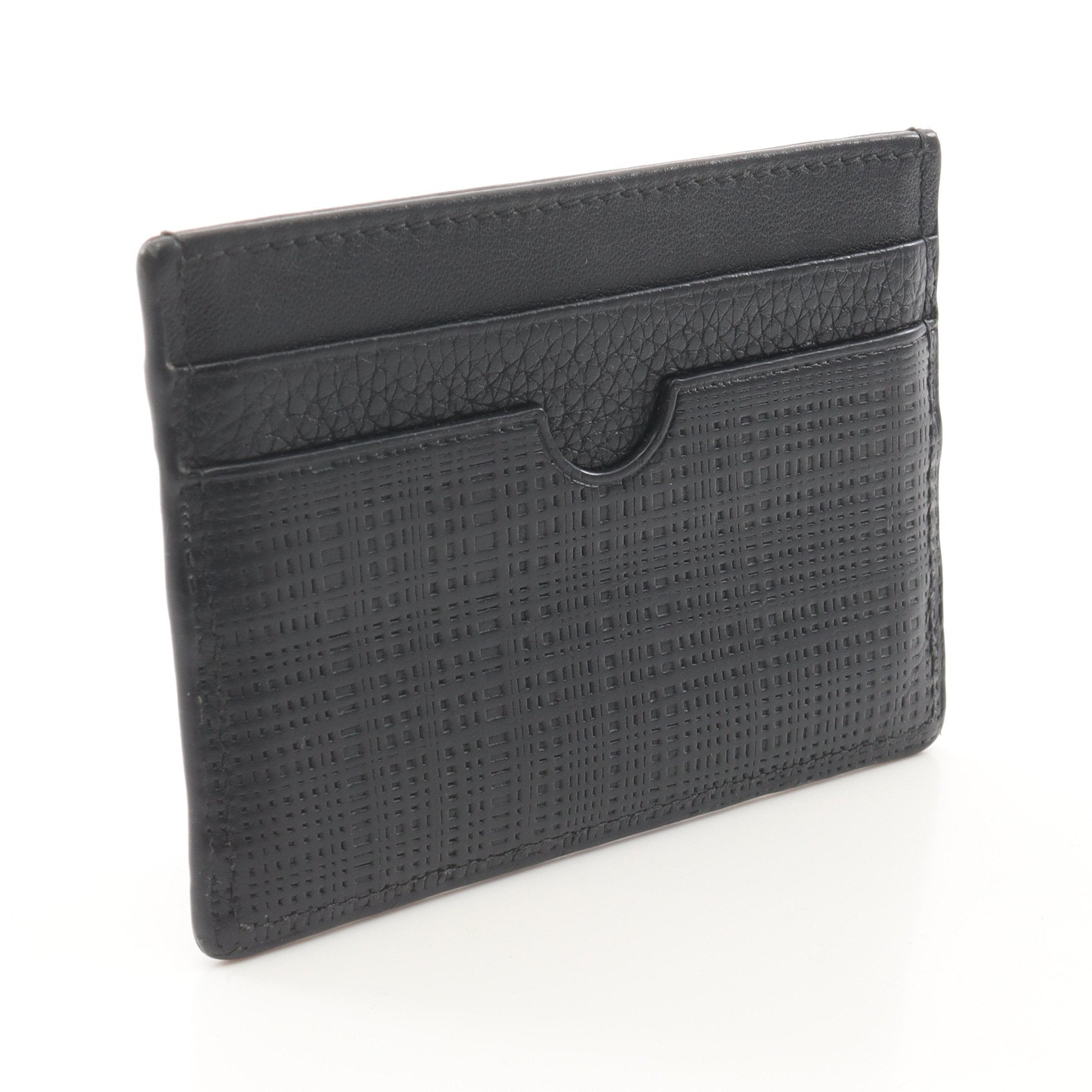 アナグラム カードケース レザー ブラック ロエベ – RECLO