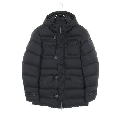 L ESKIMO エスキモー ダウンジャケット ナイロン ネイビー フード付き ヘルノ