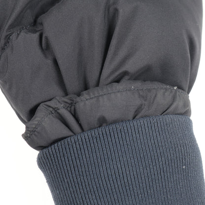 L ESKIMO エスキモー ダウンジャケット ナイロン ネイビー フード付き ヘルノ