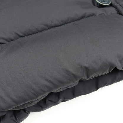 L ESKIMO エスキモー ダウンジャケット ナイロン ネイビー フード付き ヘルノ