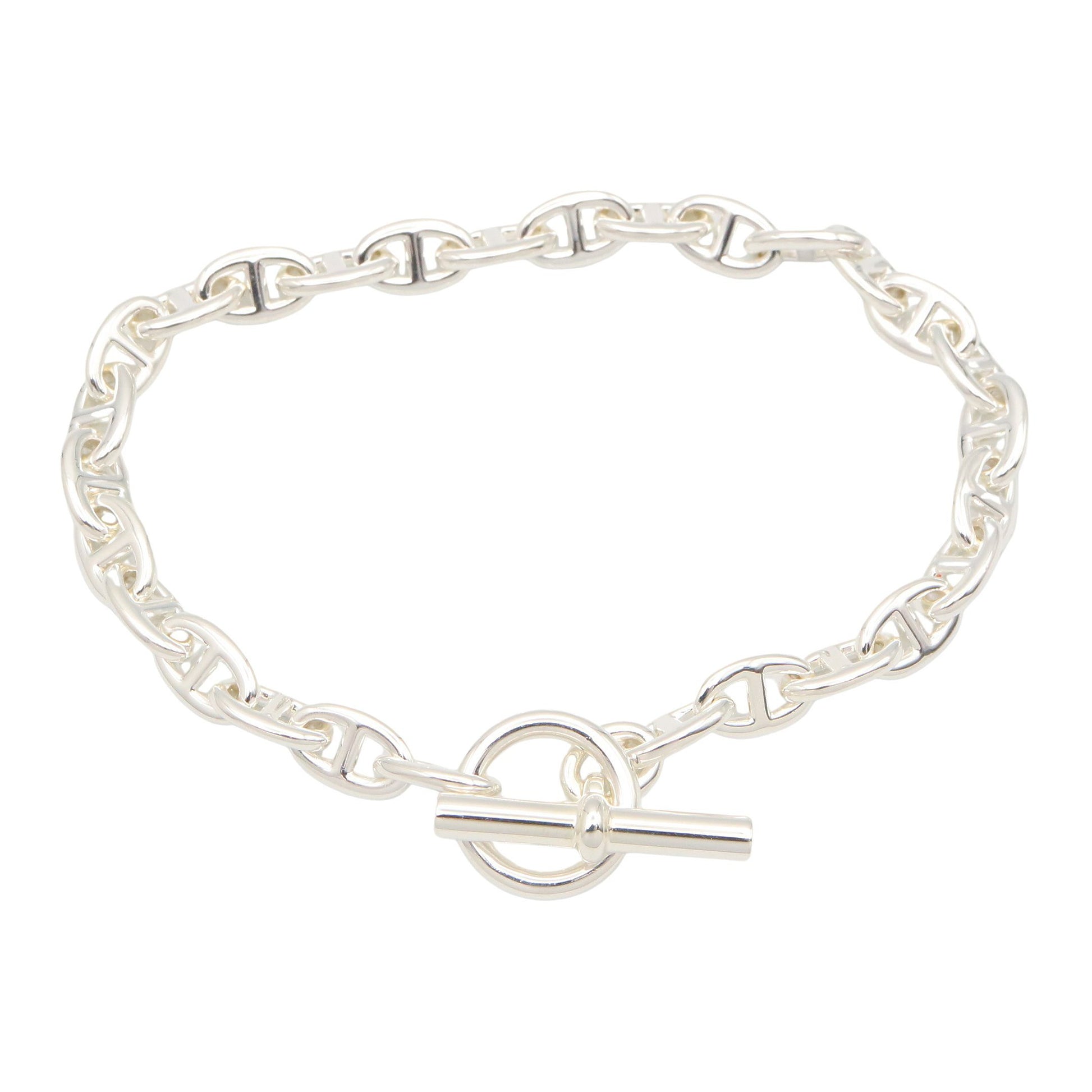シェーヌダンクルTPM ブレスレット 28コマ ブレスレット SV925 シルバー エルメス アクセサリー HERMES