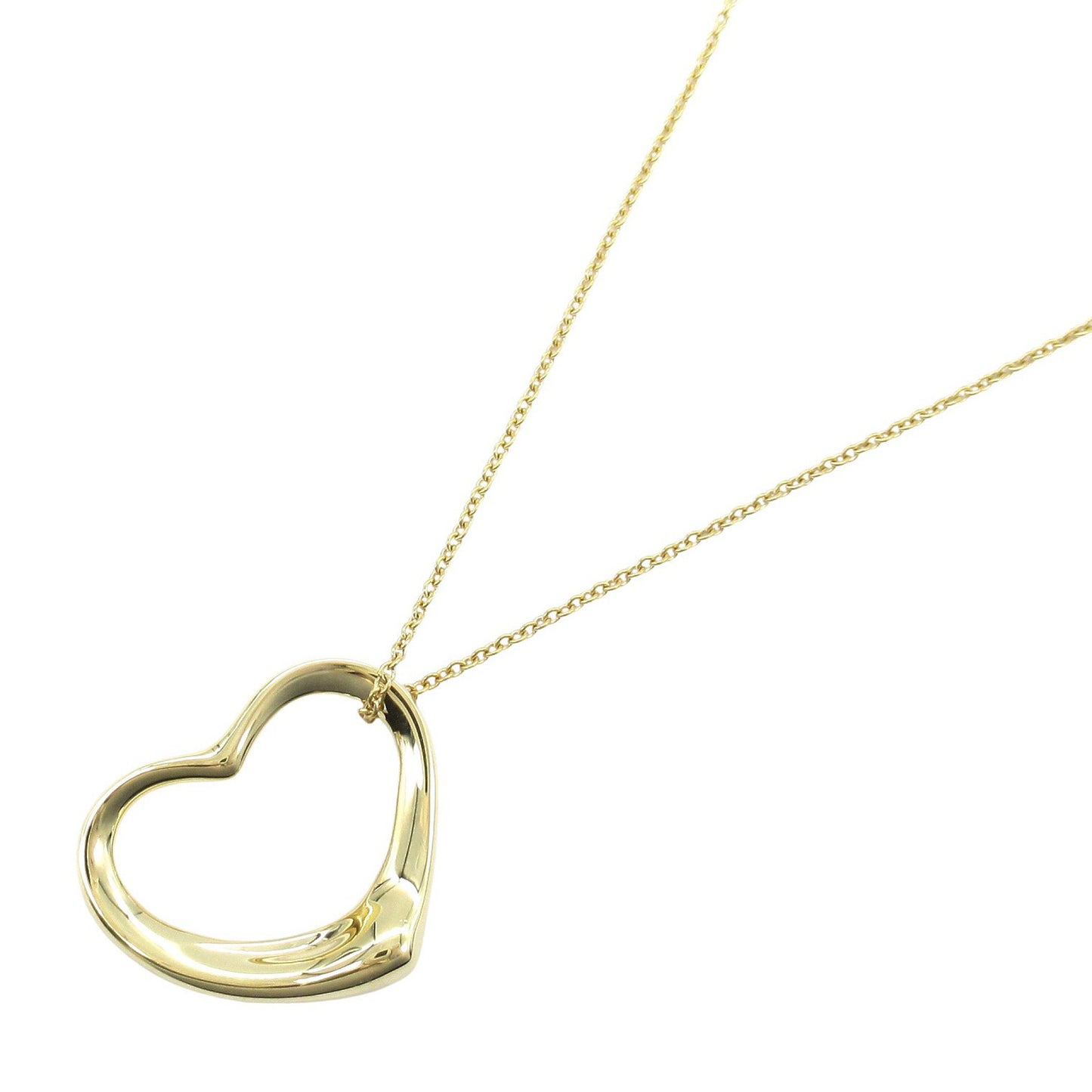 オープンハート ネックレス ネックレス K18YG イエローゴールド ティファニー アクセサリー TIFFANY & Co.