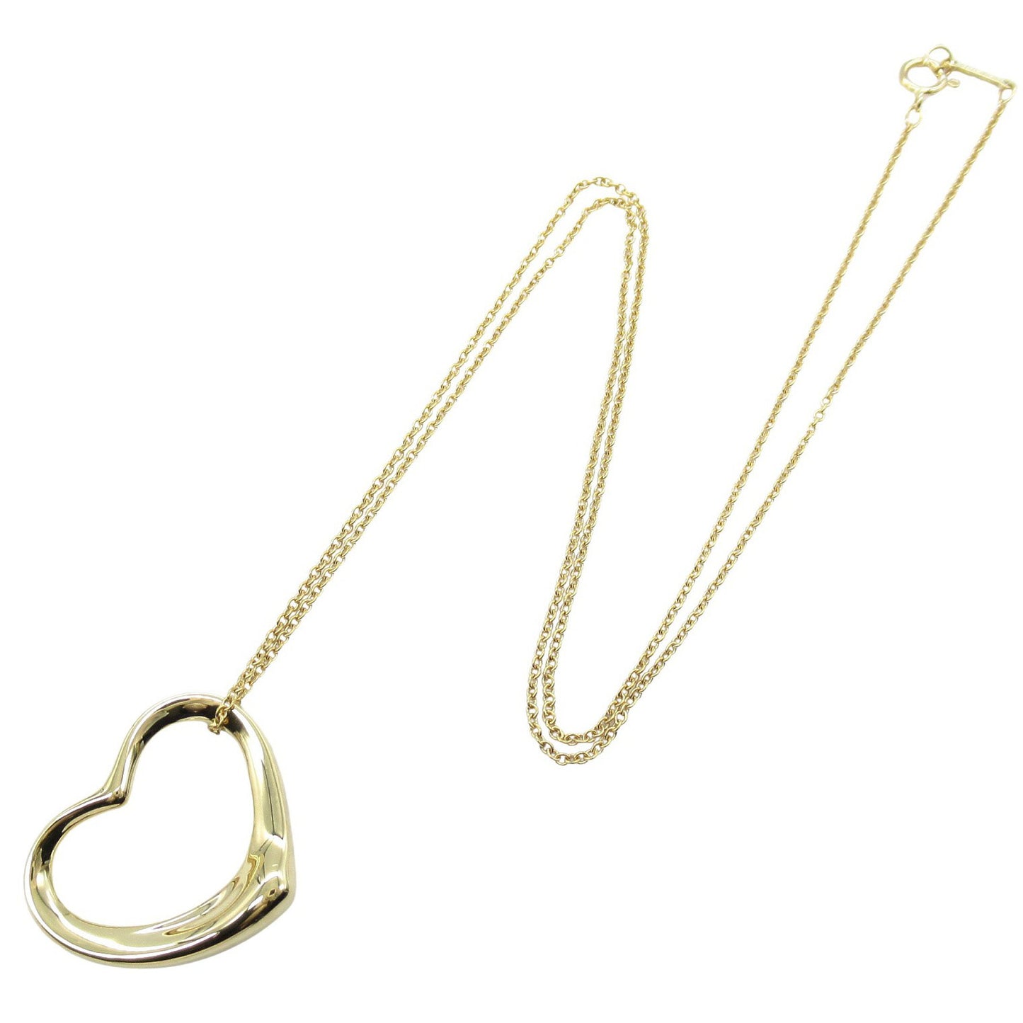 オープンハート ネックレス ネックレス K18YG イエローゴールド ティファニー アクセサリー TIFFANY & Co.