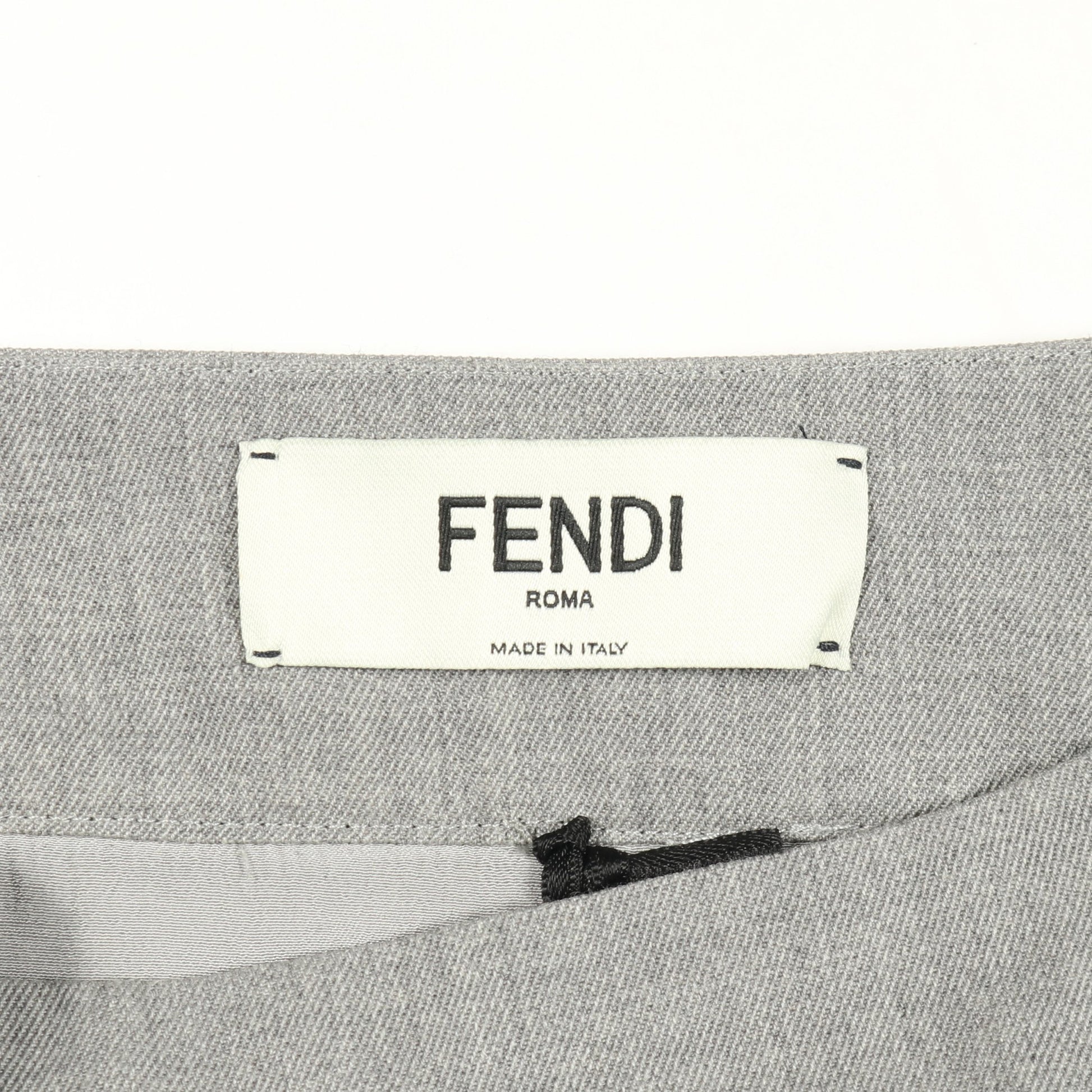 スカート レーヨン グレー フェンディ ボトムス FENDI