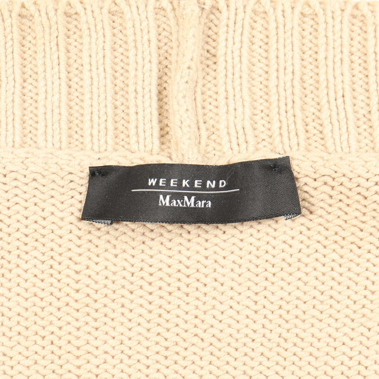 カーディガン 花柄 コットン ベージュ マルチカラー マックスマーラウィークエンド トップス Max Mara Weekend