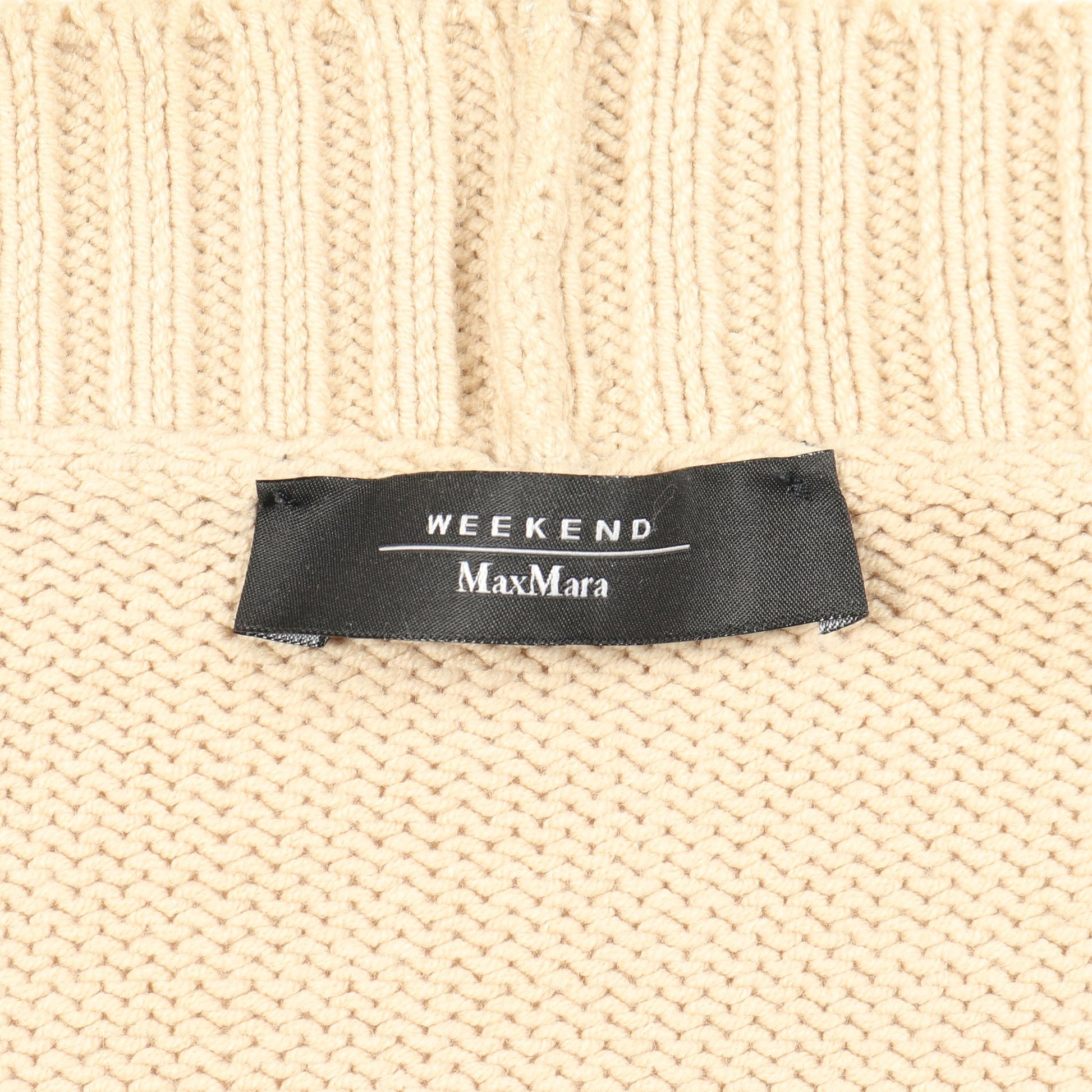 カーディガン 花柄 コットン ベージュ マルチカラー マックスマーラウィークエンド トップス Max Mara Weekend