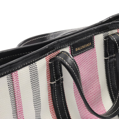 バルベス ハンドバッグ キャンバス ホワイト マルチカラー 2WAY バレンシアガ バッグ BALENCIAGA