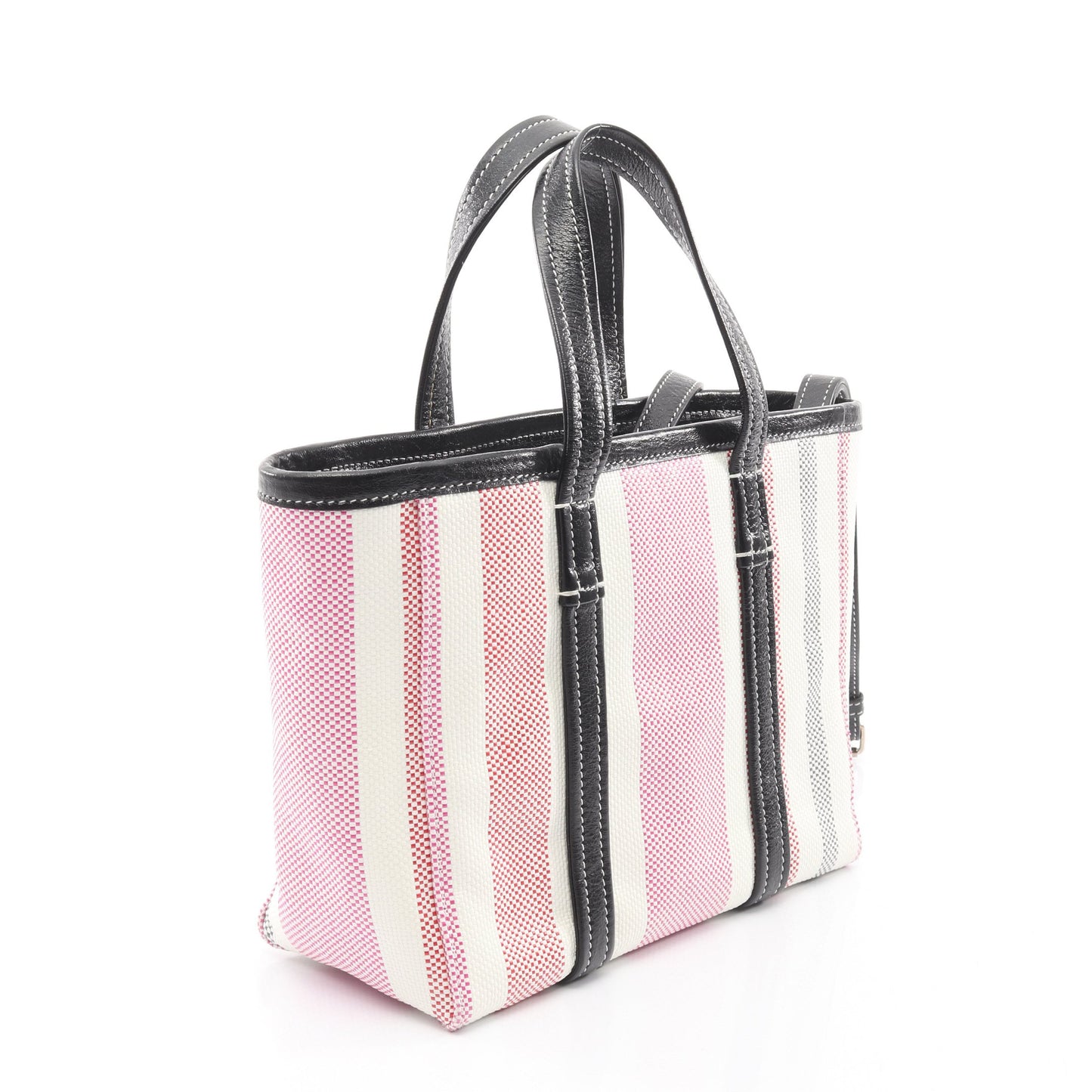 バルベス ハンドバッグ キャンバス ホワイト マルチカラー 2WAY バレンシアガ バッグ BALENCIAGA