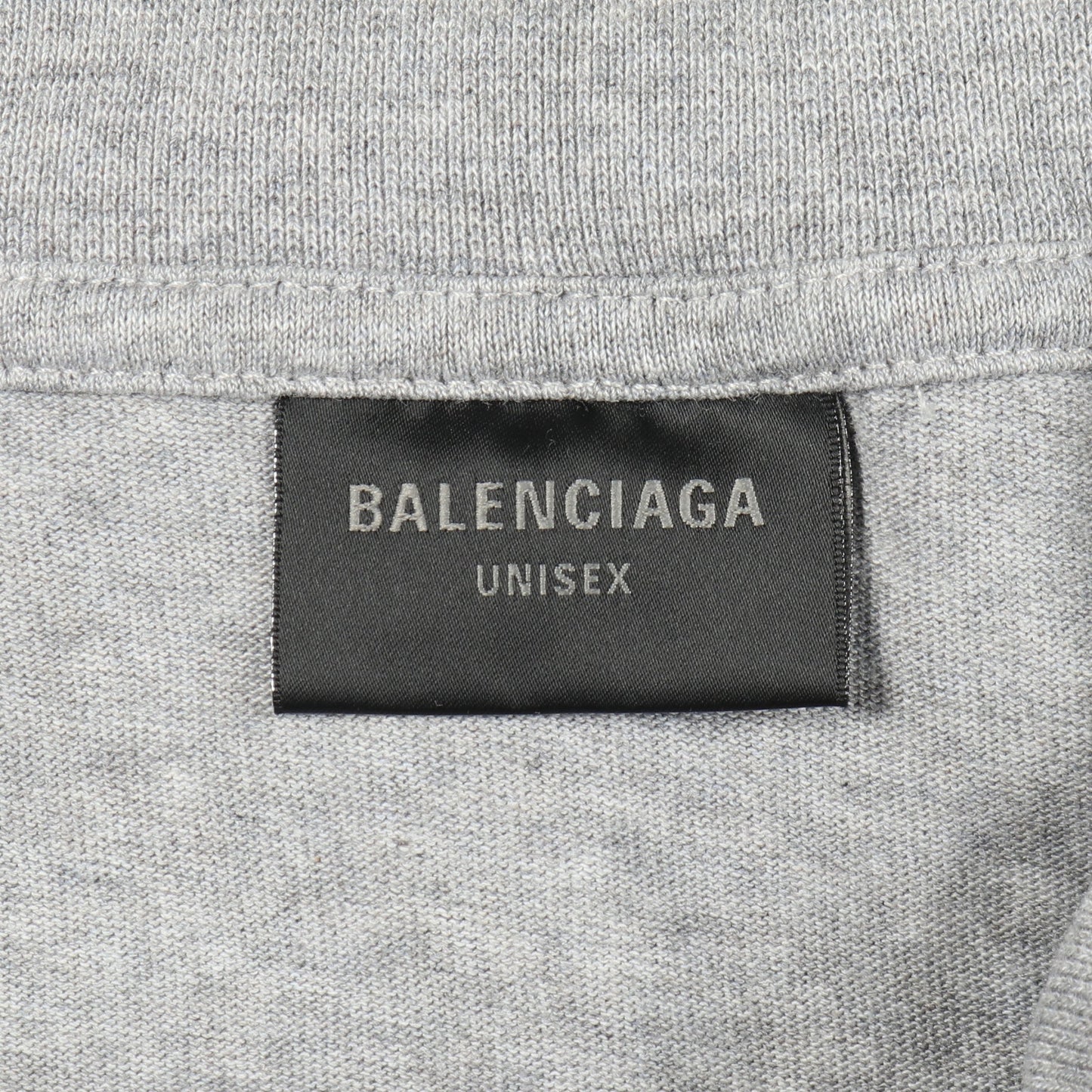 Incognito Hooded Layered T-Shirt 半袖Tシャツ コットン グレー フード付き バレンシアガ トップス BALENCIAGA