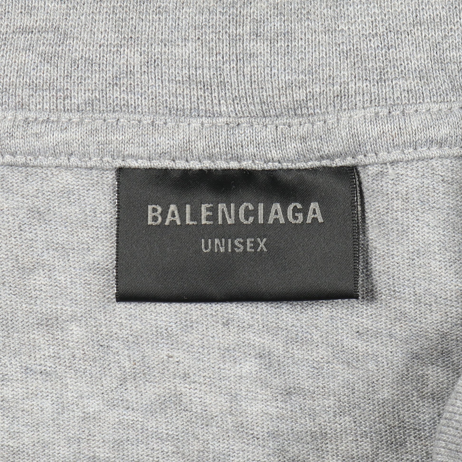 Incognito Hooded Layered T-Shirt 半袖Tシャツ コットン グレー フード付き バレンシアガ トップス BALENCIAGA
