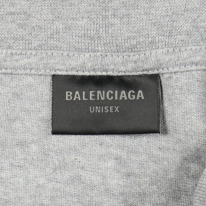 Incognito Hooded Layered T-Shirt 半袖Tシャツ コットン グレー フード付き バレンシアガ トップス BALENCIAGA
