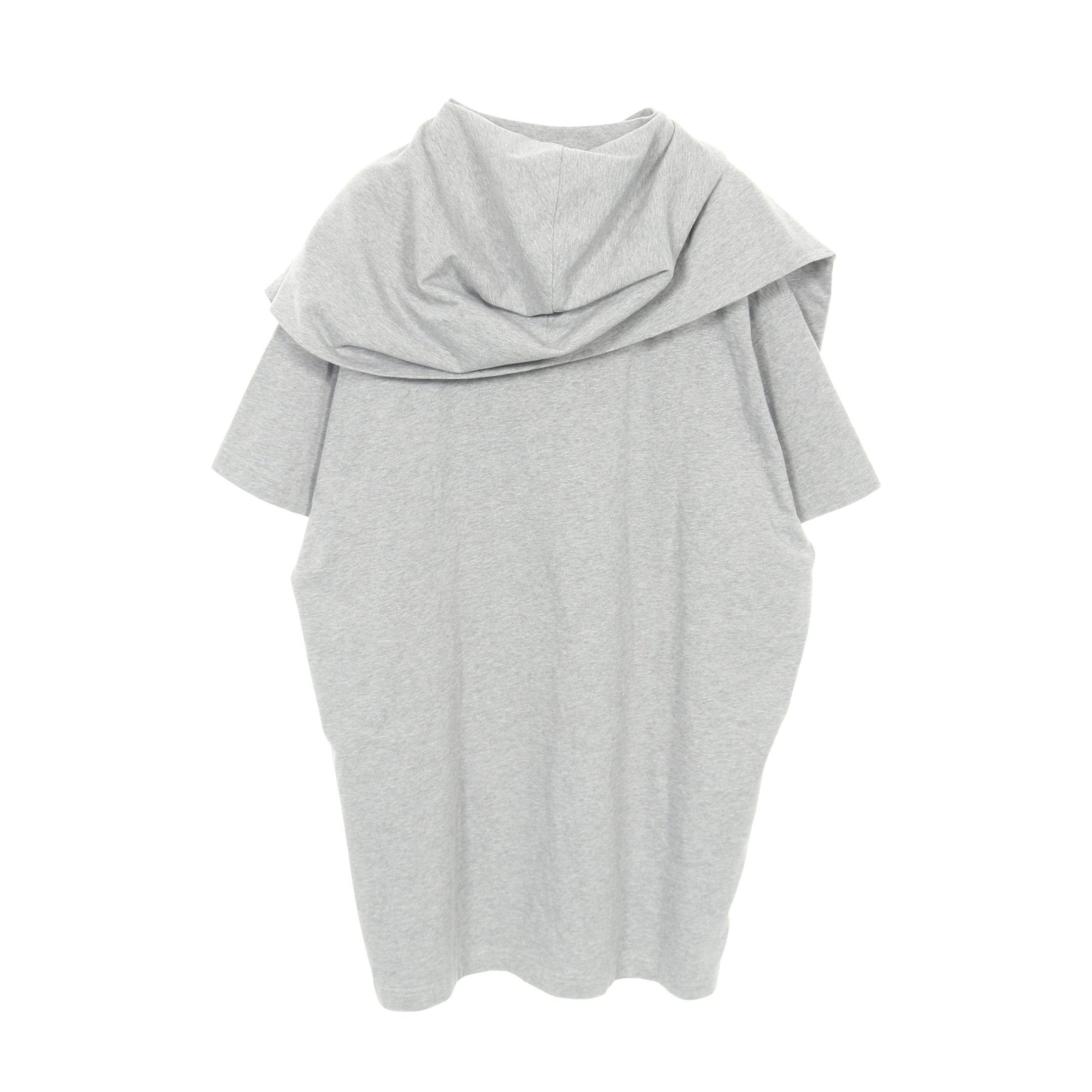 Incognito Hooded Layered T-Shirt 半袖Tシャツ コットン グレー