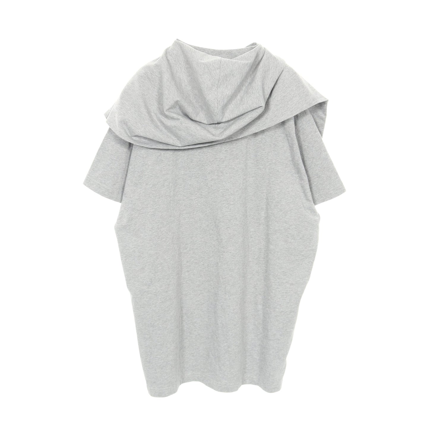 Incognito Hooded Layered T-Shirt 半袖Tシャツ コットン グレー フード付き バレンシアガ トップス BALENCIAGA