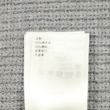 ニット スカート ウール ナイロン グレー ルイヴィトン ボトムス LOUIS VUITTON