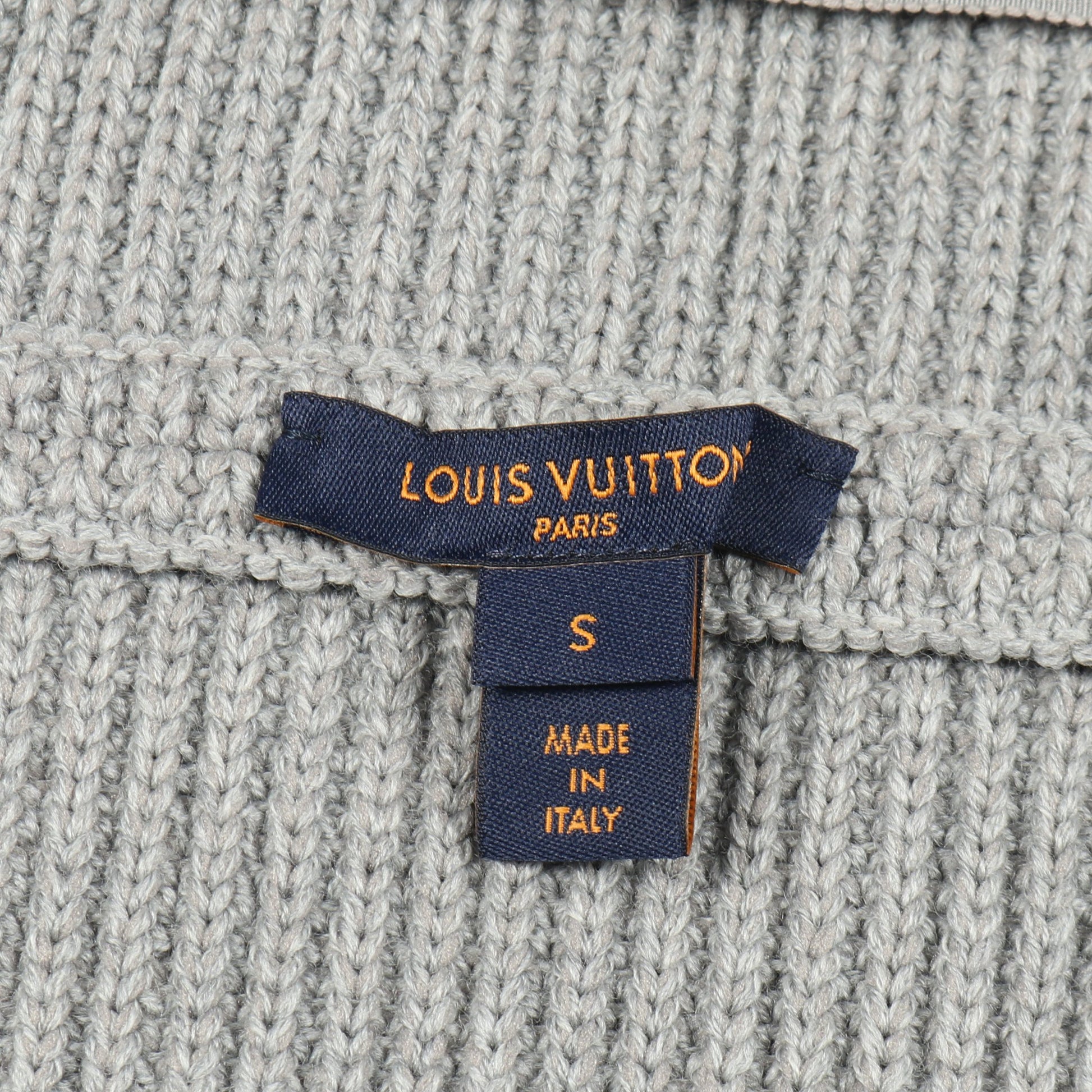 ニット スカート ウール ナイロン グレー ルイヴィトン ボトムス LOUIS VUITTON