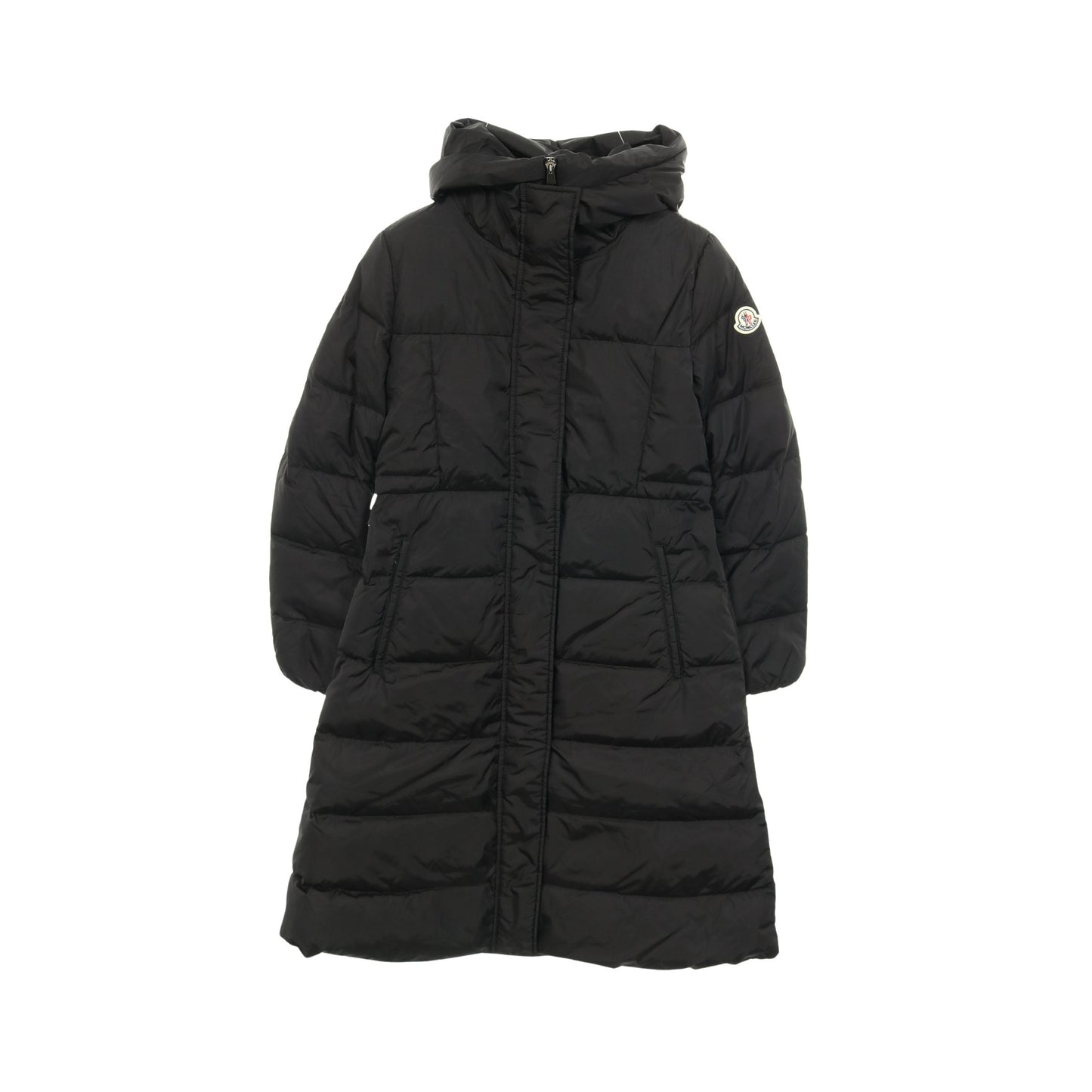 CHONDRILLE ダウンコート ナイロン ブラック フード付き モンクレール アウター MONCLER