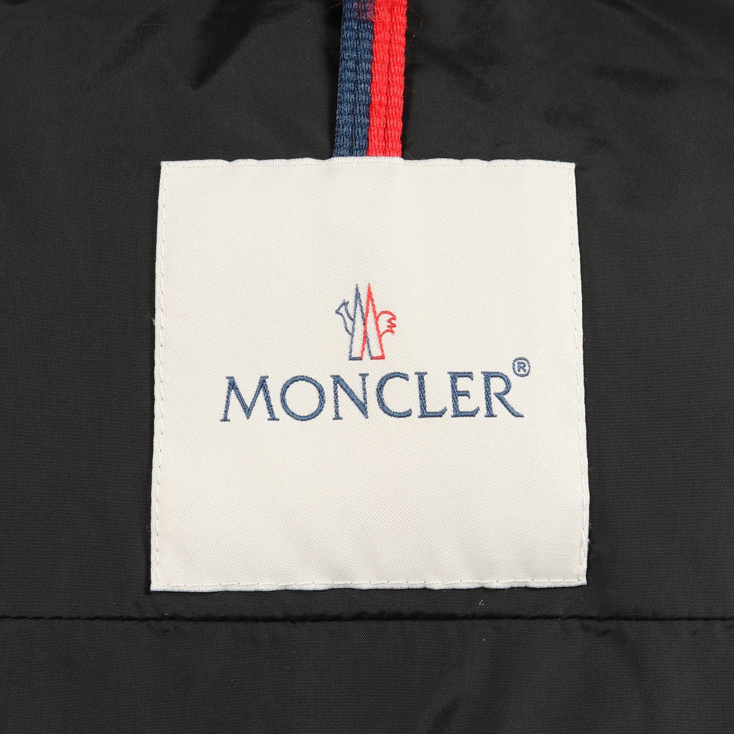 CHONDRILLE ダウンコート ナイロン ブラック フード付き モンクレール アウター MONCLER