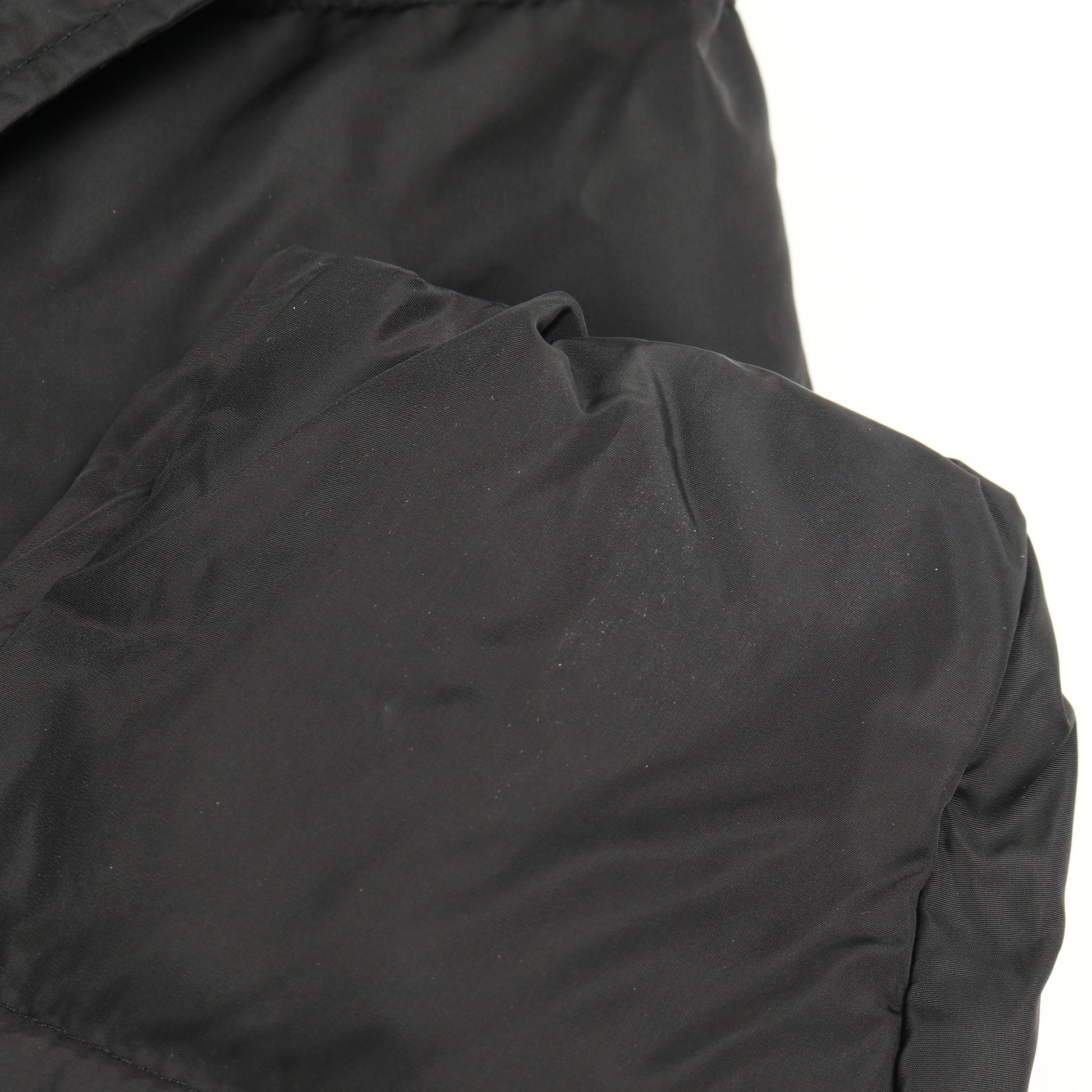 CHONDRILLE ダウンコート ナイロン ブラック フード付き モンクレール アウター MONCLER