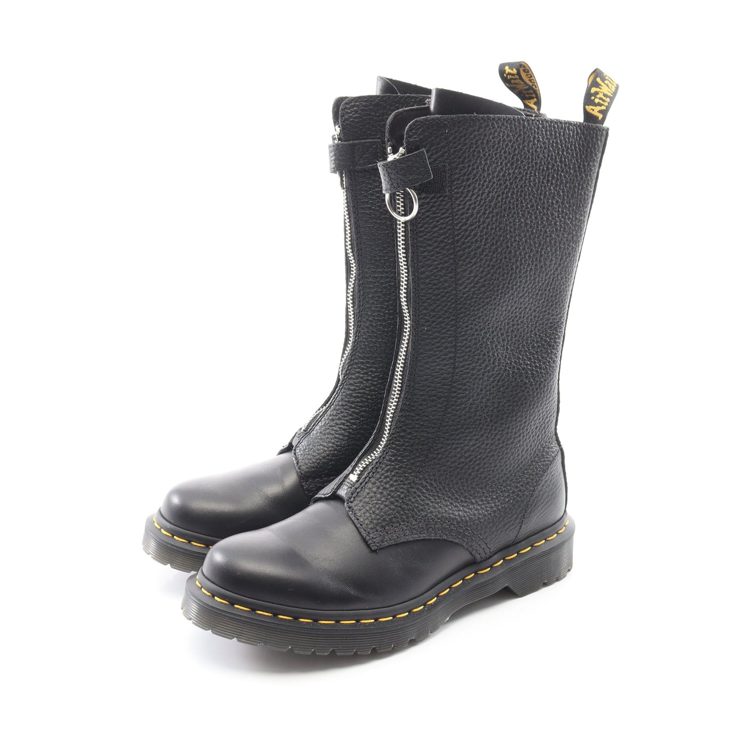 FRNT ZIP ブーツ レザー ブラック ドクターマーチン シューズ Dr.Martens
