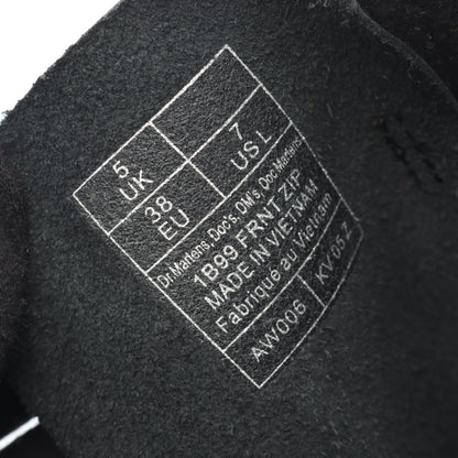 FRNT ZIP ブーツ レザー ブラック ドクターマーチン シューズ Dr.Martens