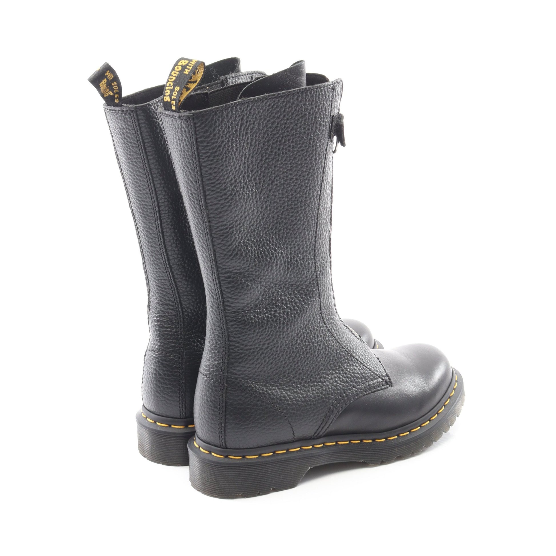 FRNT ZIP ブーツ レザー ブラック ドクターマーチン シューズ Dr.Martens