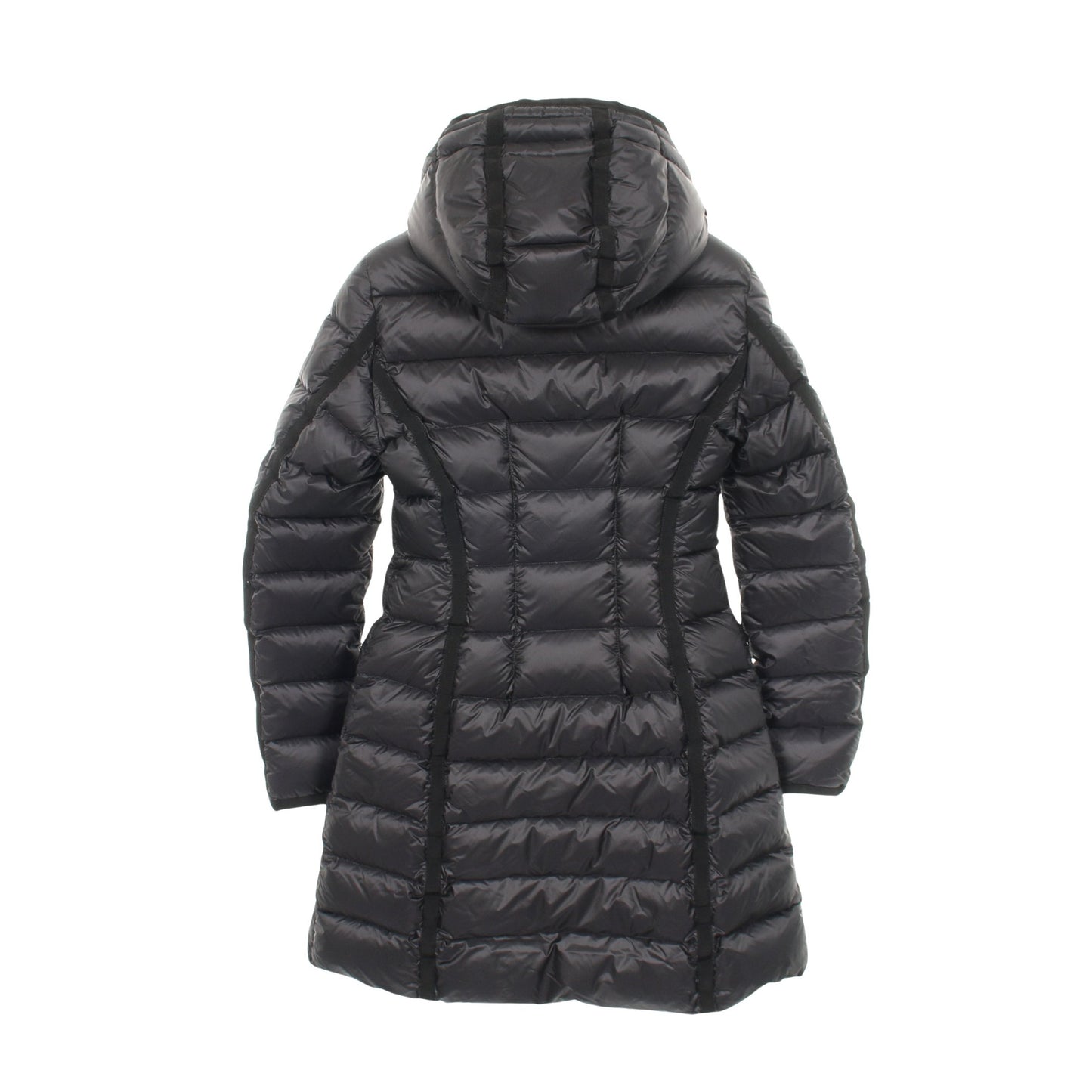 HERMINE エルミンヌ ダウンコート ナイロン ブラック モンクレール アウター MONCLER