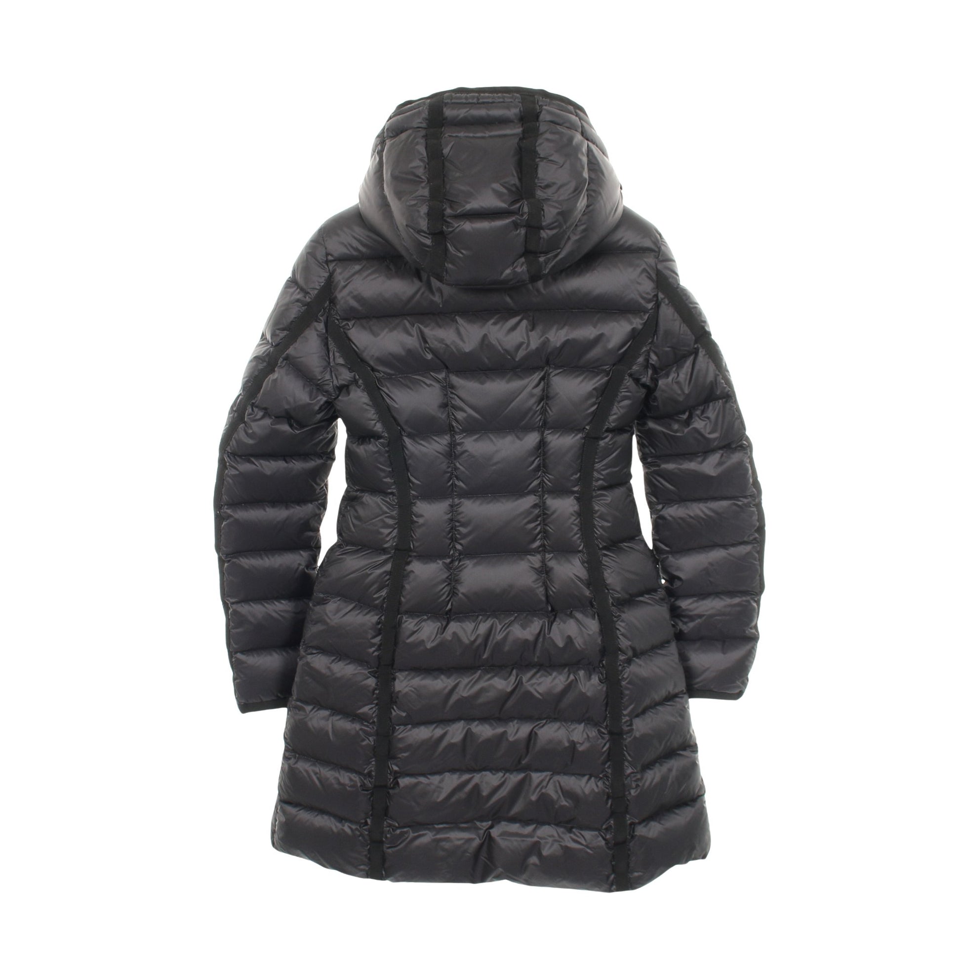 HERMINE エルミンヌ ダウンコート ナイロン ブラック モンクレール アウター MONCLER