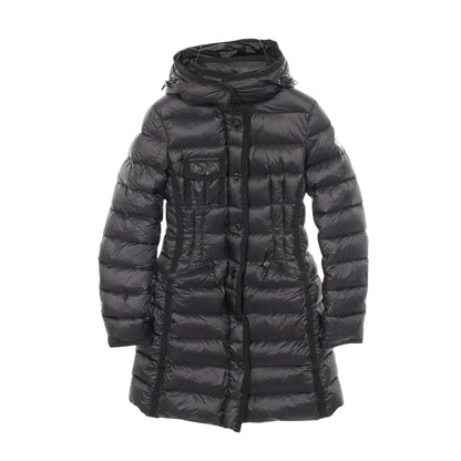 HERMINE エルミンヌ ダウンコート ナイロン ブラック モンクレール アウター MONCLER