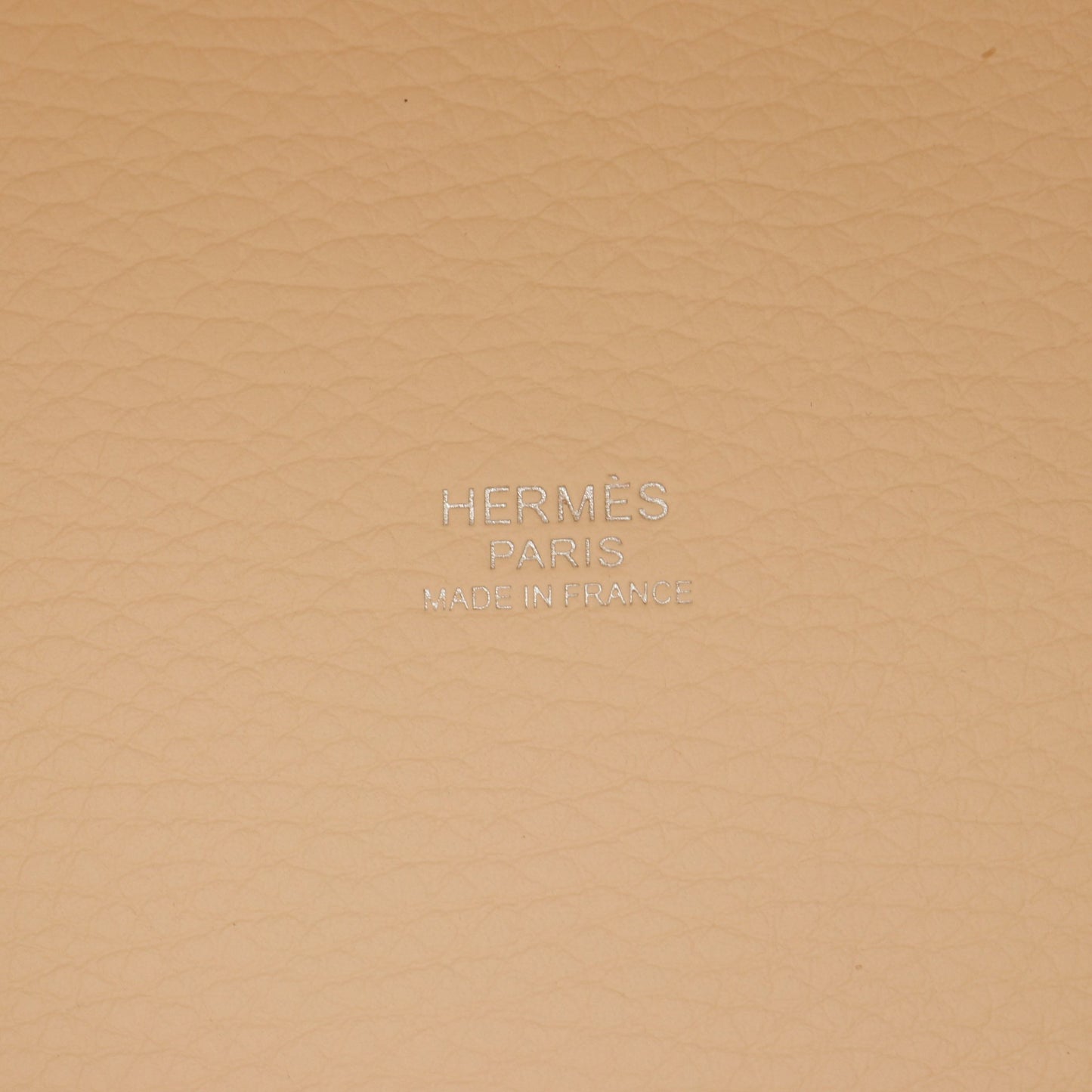 ピコタンロックPM ナタ ハンドバッグ トリヨンクレマンス アイボリー シルバー金具 K刻印 エルメス バッグ HERMES
