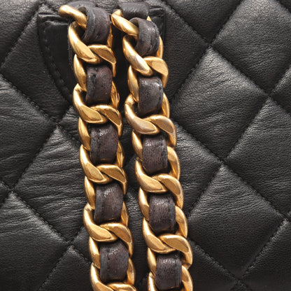 マトラッセ バックパック リュックサック ラムスキン ブラック ゴールド金具 シャネル バッグ CHANEL