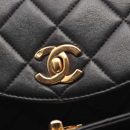 マトラッセ バックパック リュックサック ラムスキン ブラック ゴールド金具 シャネル バッグ CHANEL