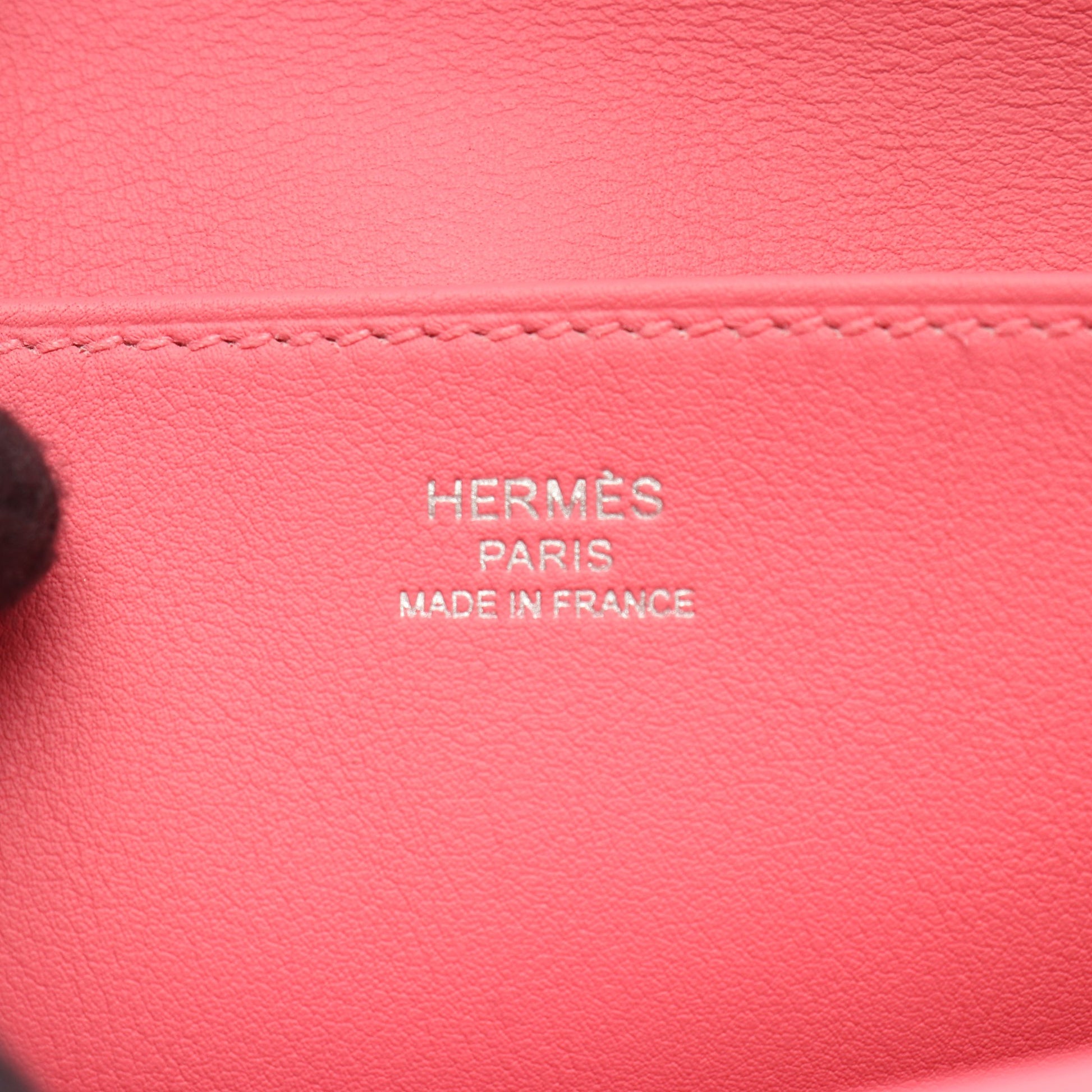 アルザン ミニ ローズアザレ ハンドバッグ ヴォースイフト ピンク シルバー金具 2WAY K刻印 エルメス バッグ HERMES