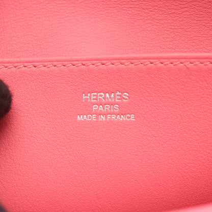 アルザン ミニ ローズアザレ ハンドバッグ ヴォースイフト ピンク シルバー金具 2WAY K刻印 エルメス バッグ HERMES